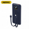 REMAX Série Pinjur Banque d'alimentation câblée de charge rapide 20W+22.5W PD+QC 10000mAh RPP-300