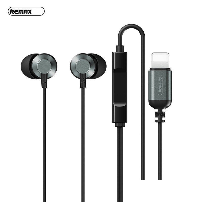 REMAX IPH Écouteurs filaires en métal Pour musique & appel RM-512i