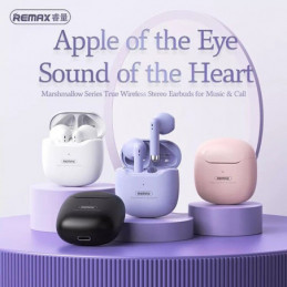 REMAX Série Marshmallow Écouteurs stéréo sans fil Pour musique & appel TWS-19