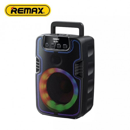 REMAX Série Yutry Enceinte sans fil portable avec poignée RB-M6 Noir