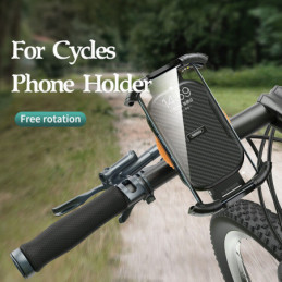 REMAX Série Fiyo Support de téléphone pour vélo RM-C01 Noir+Jaune