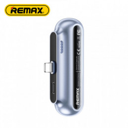 REMAX Banque d'alimentation pour iPhone Capsule Série 2A 2500mAh à Chargement direct d'urgence RPP-576