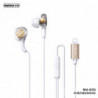 REMAX Écouteurs filaires pour musique et appels RM-670i