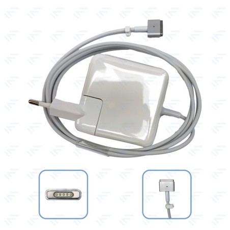 Chargeur 60W pour Ordinateur Portable Apple Adaptateur Secteur Embout Magsafe 2