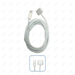 Chargeur 140W pour Ordinateur Portable Apple Adaptateur Secteur Embout Magsafe 3 Argent