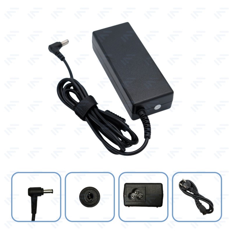 Chargeur 65W pour Ordinateur Portable ASUS Adaptateur Secteur Embout Φ5.5 × Φ2.5
