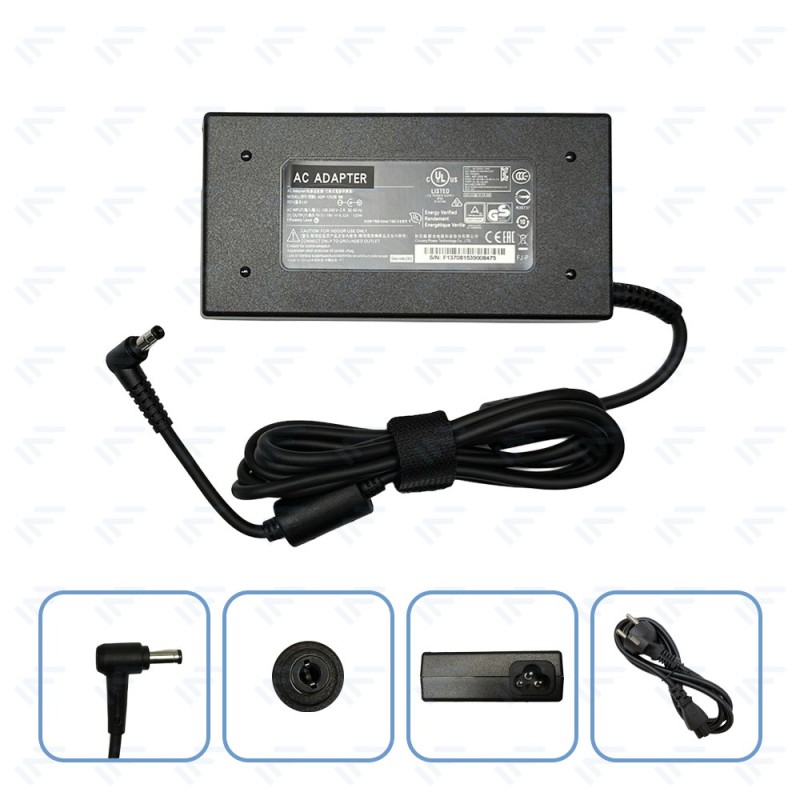 Chargeur 120W pour Ordinateur Portable ASUS Adaptateur Secteur Embout Φ5.5 × Φ2.5