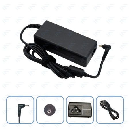 Chargeur 65W pour Ordinateur Portable ASUS Adaptateur Secteur Embout Φ3.0 × Φ1.1