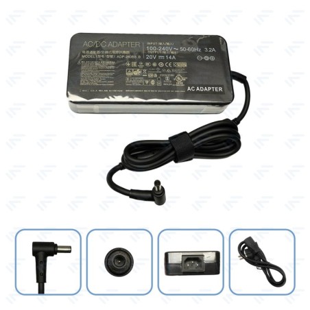 Chargeur 280W pour Ordinateur Portable ASUS Adaptateur Secteur Embout avec aiguille Φ6.0 × Φ3.7