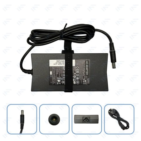 Chargeur 130W pour Ordinateur Portable Dell Adaptateur Secteur Embout Φ7.4 × Φ5.0