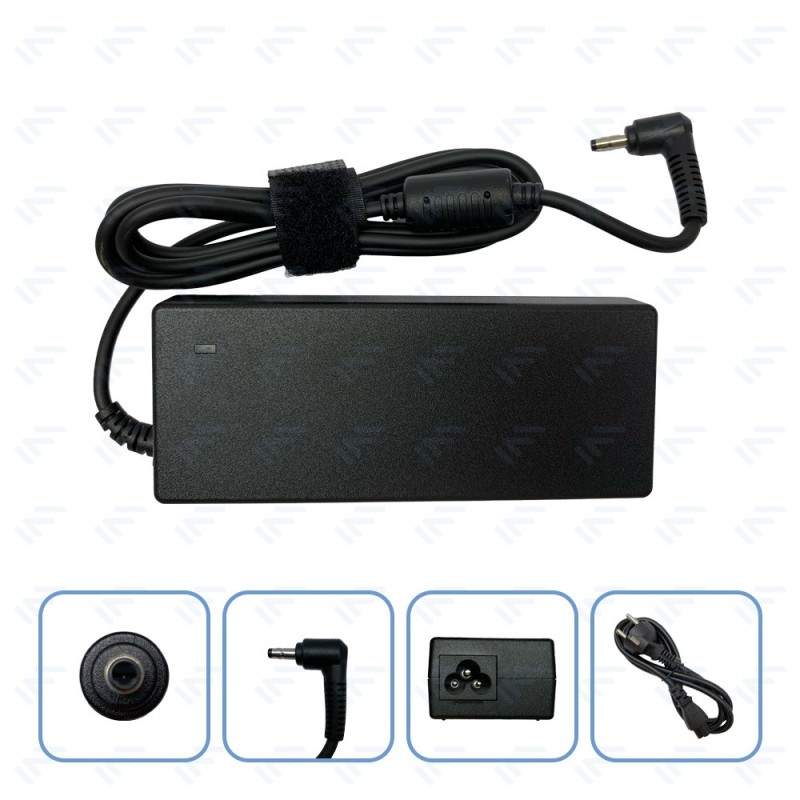 Chargeur 90W pour Ordinateur Portable Dell Adaptateur Secteur Embout Φ4.0 × Φ1.7