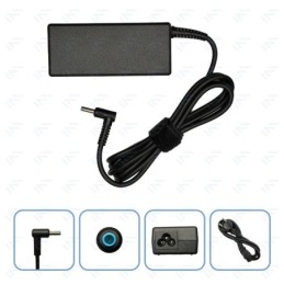 Chargeur 65W pour Ordinateur Portable HP Adaptateur Secteur Embout Bleu Φ4.5 × Φ3.0
