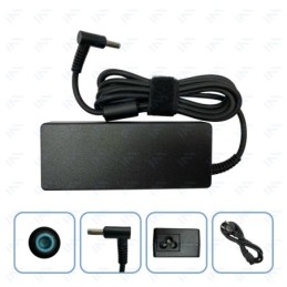Chargeur 90W pour Ordinateur Portable HP Adaptateur Secteur Embout Bleu Φ4.5 × Φ3.0