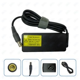 Chargeur 65W pour Ordinateur Portable Lenovo Adaptateur Secteur Embout Jaune avec aiguille Φ7.9 × Φ5.5