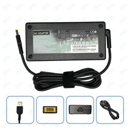 Chargeur 170W pour Ordinateur Portable Lenovo Adaptateur Secteur Embout avec aiguille USB