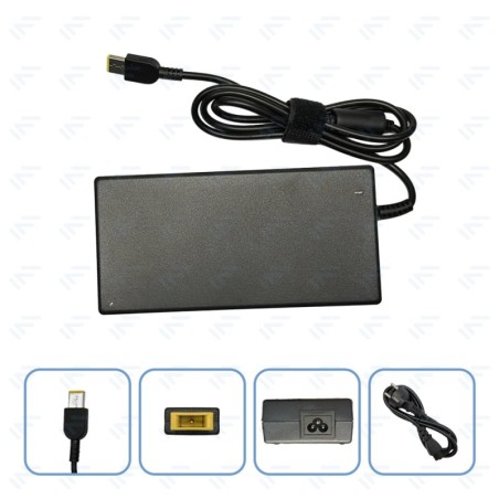 Chargeur 230W pour Ordinateur Portable Lenovo Adaptateur Secteur Embout avec aiguille USB