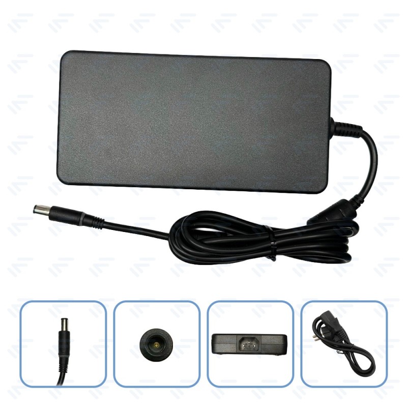 Chargeur 240W pour Ordinateur Portable Dell Adaptateur Secteur Embout Φ7.4 × Φ5.0