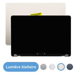 Écran Dalle LCD Complet Assemblé Pour Apple MacBook Air 13" M4 A3240 EMC 8781 Lumière Stellaire