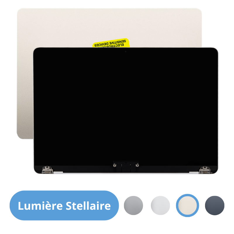 Écran Dalle LCD Complet Assemblé Pour Apple MacBook Air 13" M4 A3240 EMC 8781 Lumière Stellaire