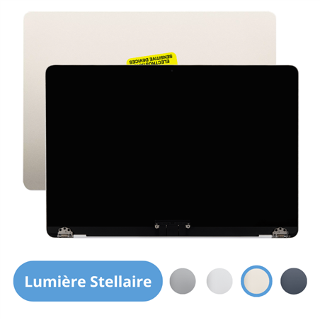 Écran Dalle LCD Complet Assemblé Pour Apple MacBook Air 13" M4 A3240 EMC 8781 Lumière Stellaire