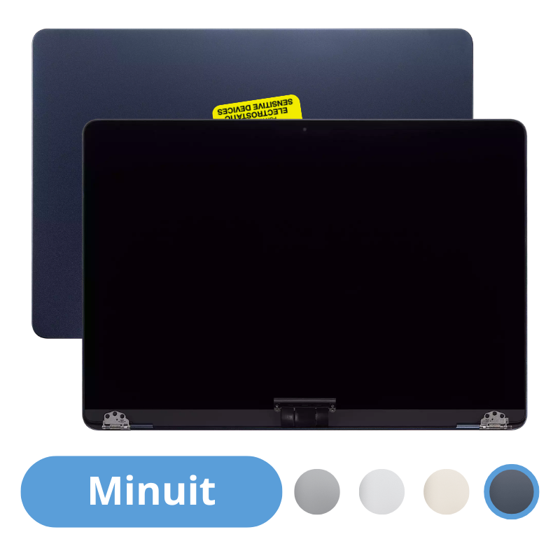 Écran Dalle LCD Complet Assemblé Pour Apple MacBook Air 13" M4 A3240 EMC 8781 Minuit
