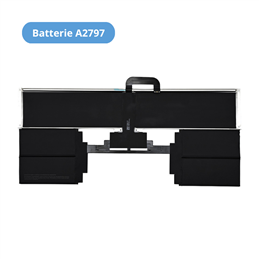 Batterie A2797 Apple MacBook Air 15" M3 A3114 2024 11.55V 66.53WH