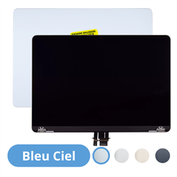 Écran Dalle LCD Complet Assemblé Pour Apple MacBook Air 13" M5 A3449 EMC 8877 Bleu Ciel