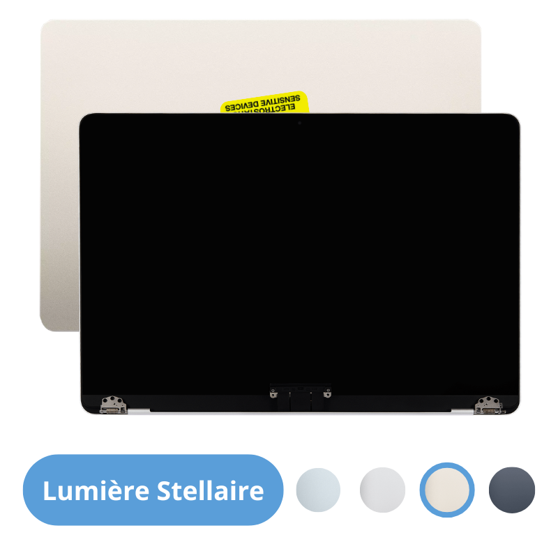 Écran Dalle LCD Complet Assemblé Pour Apple MacBook Air 13" M5 A3449 EMC 8877 Lumière Stellaire