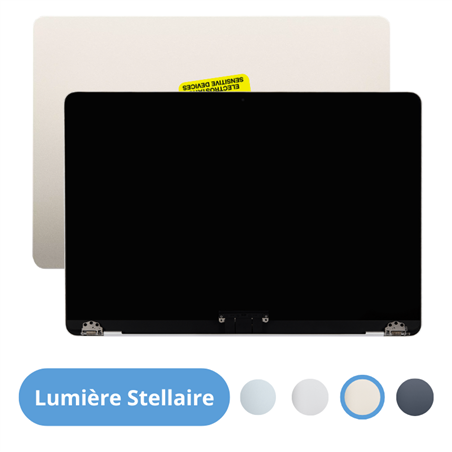 Écran Dalle LCD Complet Assemblé Pour Apple MacBook Air 13" M5 A3449 EMC 8877 Lumière Stellaire