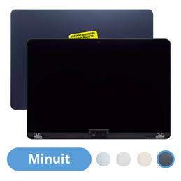 Écran Dalle LCD Complet Assemblé Pour Apple MacBook Air 13" M5 A3449 EMC 8877 Minuit
