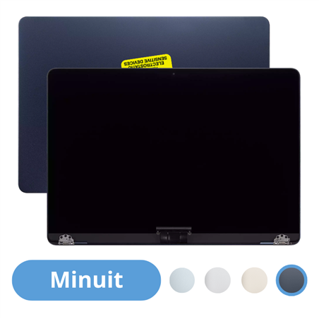 Écran Dalle LCD Complet Assemblé Pour Apple MacBook Air 13" M5 A3449 EMC 8877 Minuit
