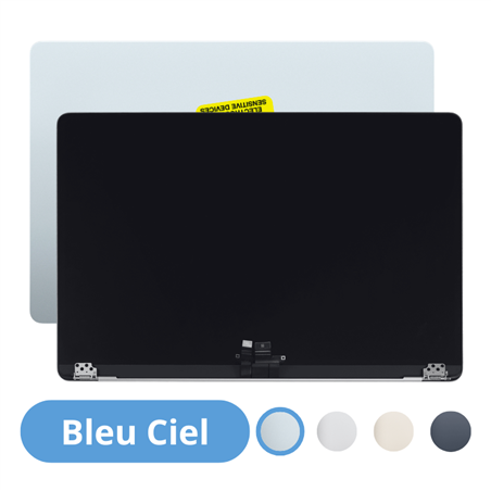 Écran Dalle LCD Complet Assemblé Pour Apple MacBook Air 15" M5 A3448 EMC 8878 Bleu Ciel