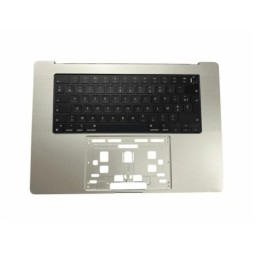 Top Case Apple MacBook Pro Retina 16" M1 Pro/M1 Max (2021) A2485 AZERTY Argent