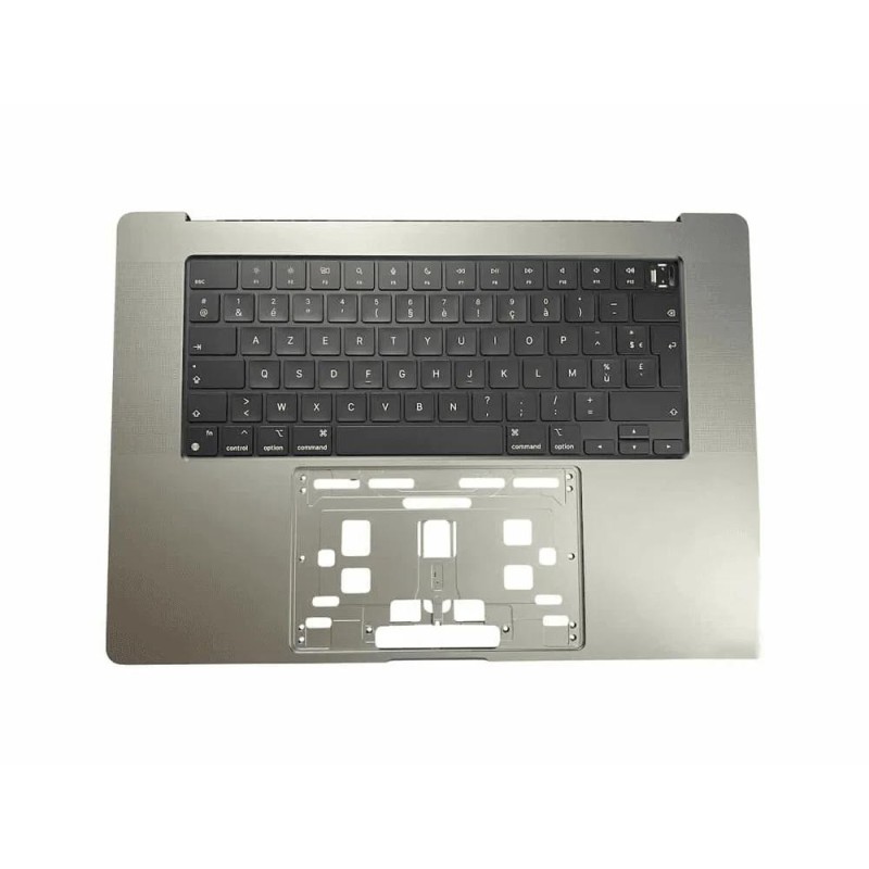 Top Case Apple MacBook Pro Retina 16" M1 Pro/M1 Max (2021) A2485 AZERTY Gris Sidéral