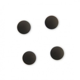 4 x Pied Apple MacBook Pro 13"/15" A1706 A1707 A1708 Noir Patin