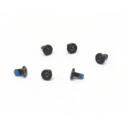 6 x petites vis noir de fixation interne carte mère pour MacBook Air 11"/13"