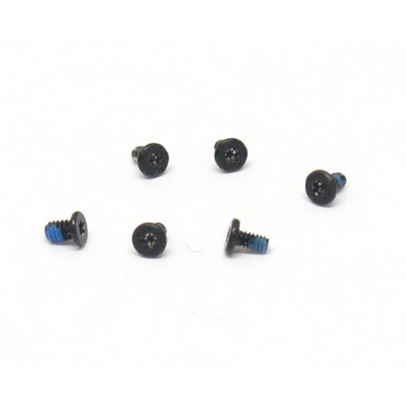 6 x petites vis noir de fixation interne carte mère pour MacBook Air 11"/13"