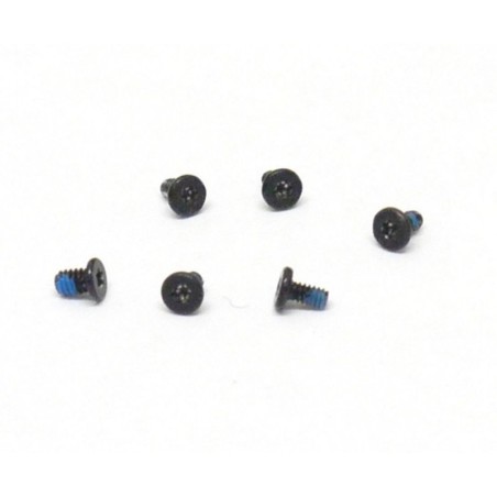 6 x petites vis noir de fixation interne carte mère pour MacBook Air 11"/13"