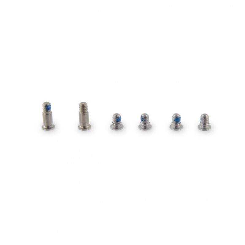 6 x Vis Apple MacBook Pro 15" A1990 Argent Fixation Capot Dessous