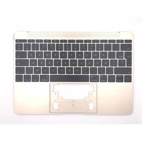 Clavier Topcase Apple MacBook 12" A1534 2016 2017 Or Francais Azerty