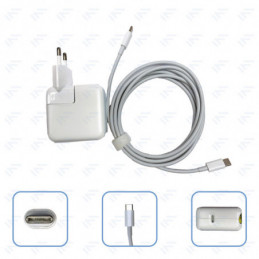 Chargeur adaptateur secteur USB-C Apple de 140 W et câble de charge USB-C