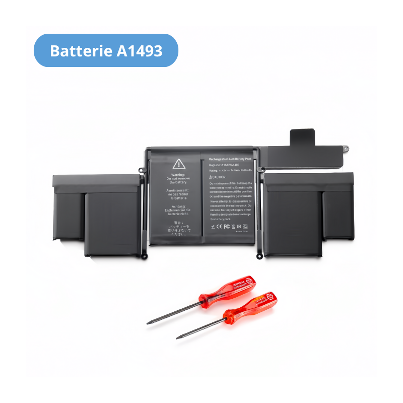 Batterie A1493 Apple MacBook Pro Retina 13" A1502 2013-2014 11.34V 71.8Wh