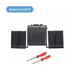 Batterie A1819 Apple MacBook Pro 13" A1706 2016-2017 11.41W 49.29Wh