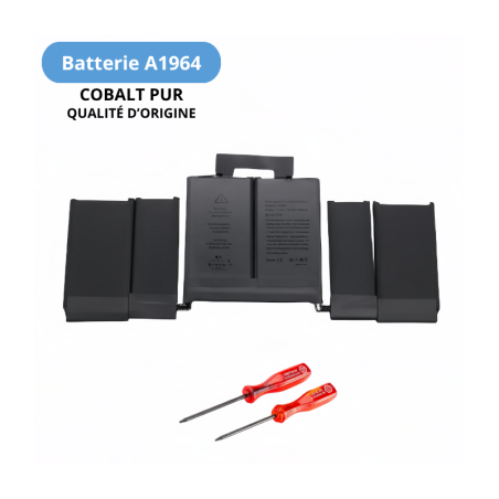 Batterie 100% cobalt A1964 Apple MacBook Pro 13" A1989 2018-2019 11.41V 58Wh
