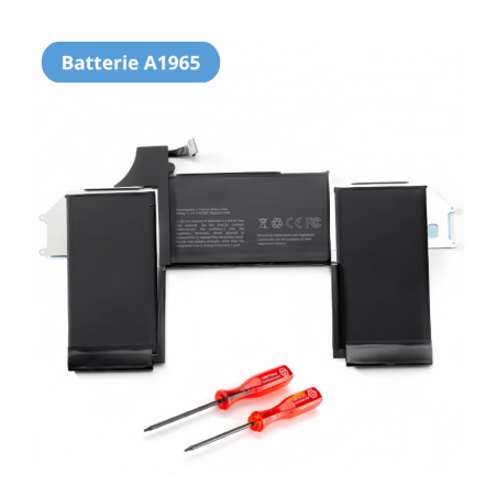 Batterie A1965 Apple MacBook Air 13" A1932 2018-2019 11.4V 55Wh
