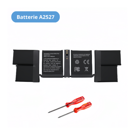 Batterie A2527 Apple MacBook Pro Retina 16'' A2485 M1 Pro/Max 2021 11.45V 99.6Wh