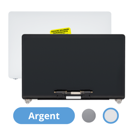 Écran Dalle LCD Complet Assemblé Pour Apple MacBook Pro Touch Bar Retina 15" A1990 EMC 3215 3359 (2018-2019) Argent