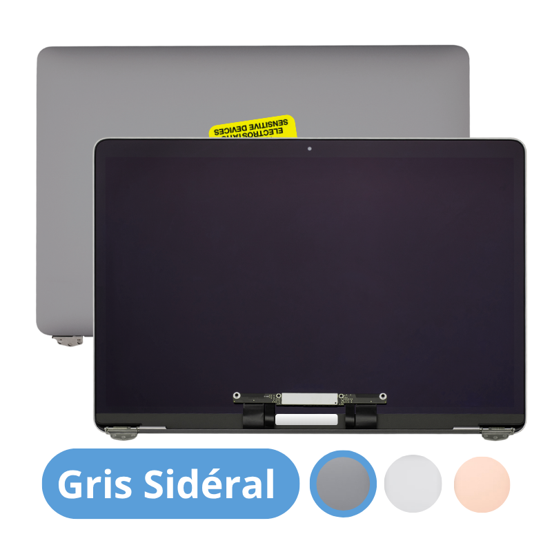 Écran Dalle LCD Complet Assemblé Pour Apple MacBook Air 13" M1 A2337 EMC 3598 (2020) Gris Sidéral