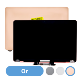 Écran Dalle LCD Complet Assemblé Pour Apple MacBook Air 13" M1 A2337 EMC 3598 (2020) Or