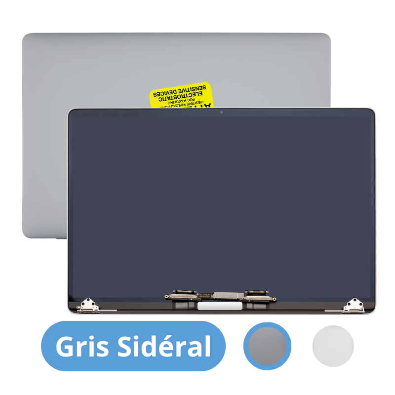 Écran Dalle LCD Complet Assemblé Pour Apple MacBook Pro Touch Bar Retina 16" A2141 EMC 3347 (2019) Gris Sidéral